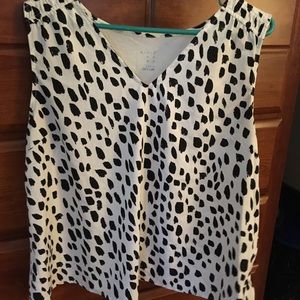 Black spotted dressshirt